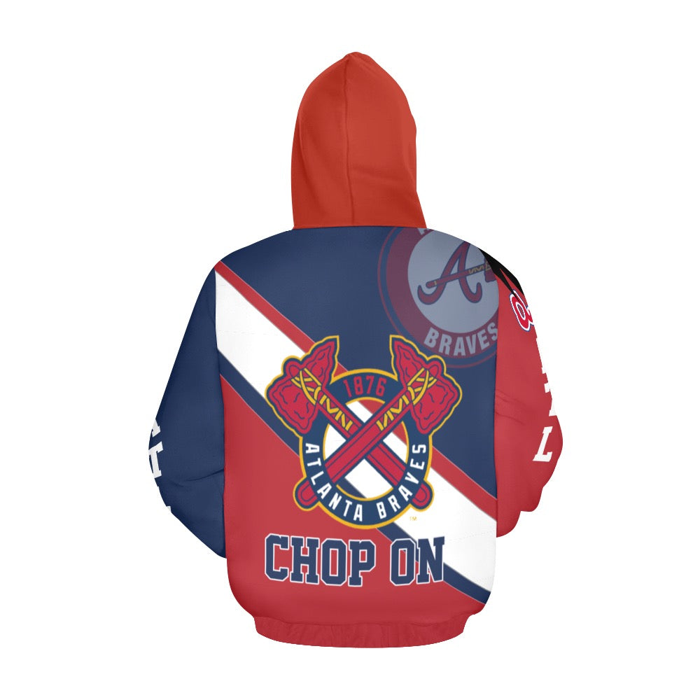 ATLANTA BRAVES DESIGN All Over Print Hoodie