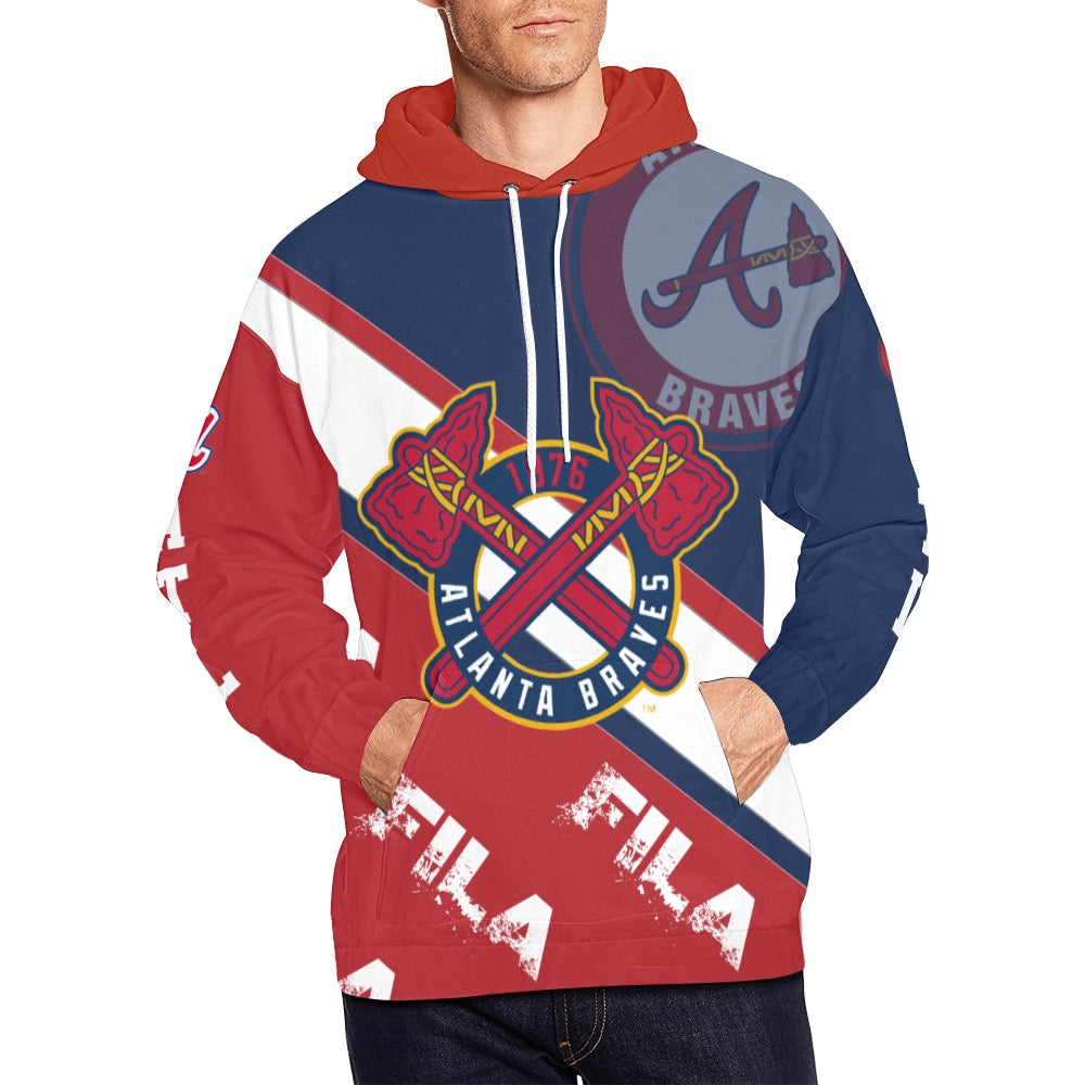 ATLANTA BRAVES DESIGN All Over Print Hoodie