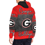 Load image into Gallery viewer, Georgia Bulldog All Over Print Hoodie for Men
