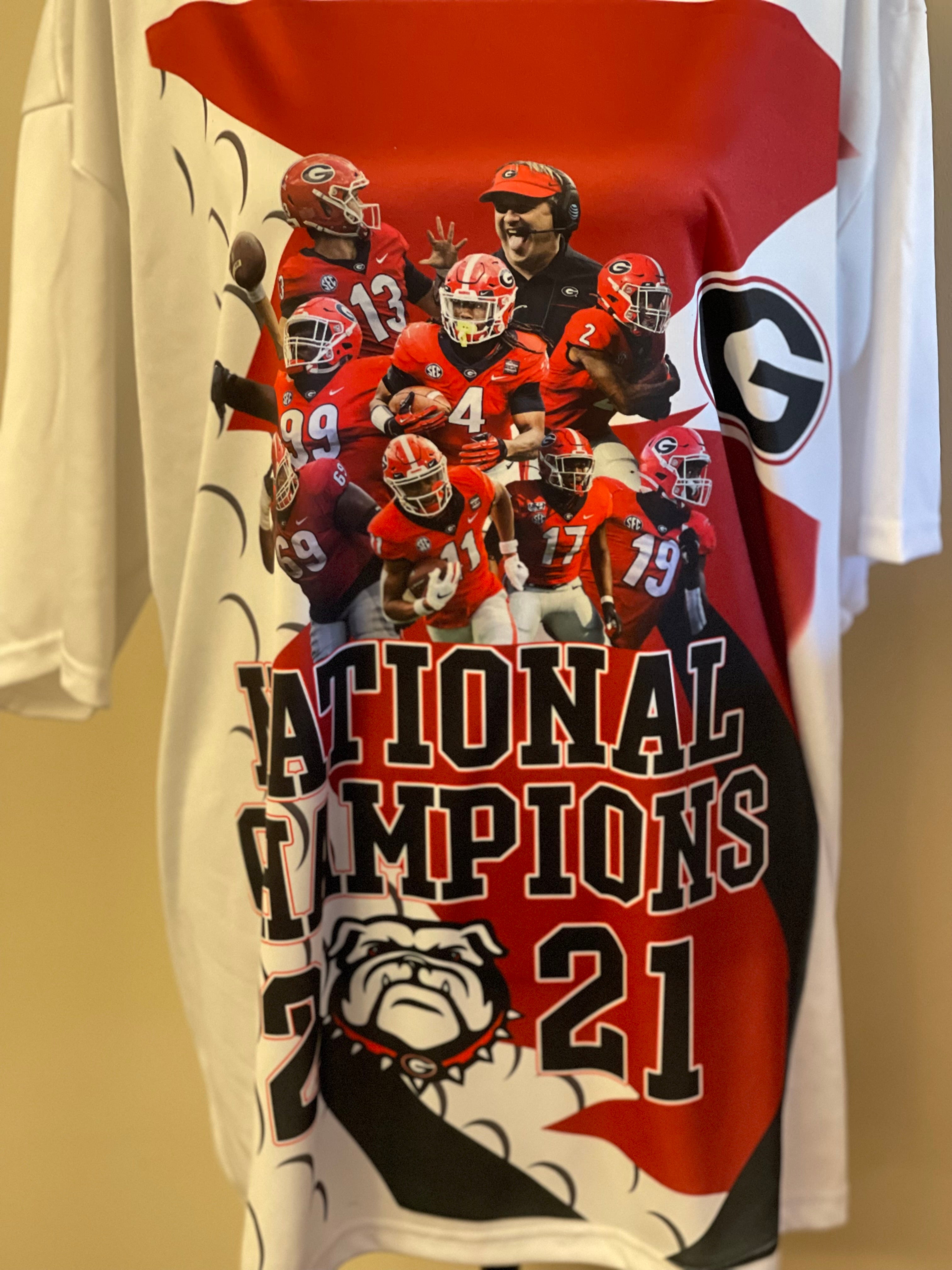 2021 National Champions Georgia Bulldogs