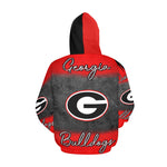 Load image into Gallery viewer, Georgia Bulldog All Over Print Hoodie for Men
