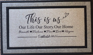 Customize Doormat